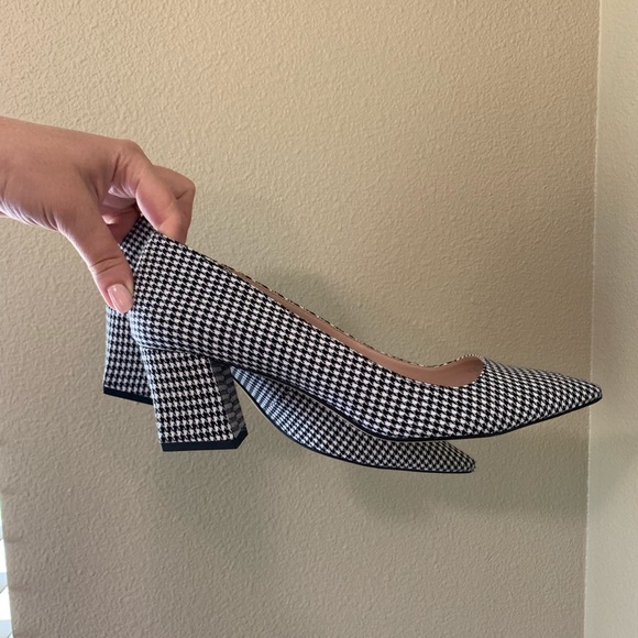 Zara women’s shoes black and white size 41 - Picture 1 of 9